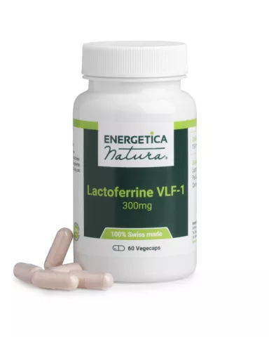 LACTOFERRINE VLF-1 300 MG - 60 VEGECAPS - DE0518 - 08718144241167_pack shot_product