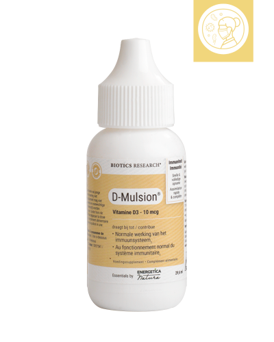D-Mulsion Vitamine D van Biotics | Energetica