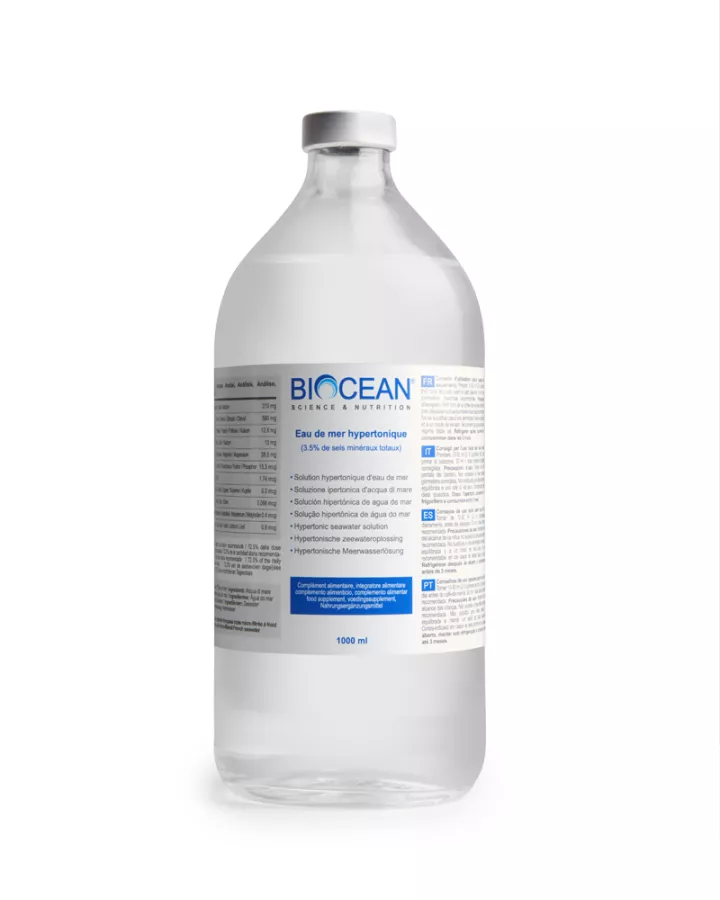 BIOCEAN HYPERTONIC - 1000 CC - QA0006 - 0809690002406 packshot