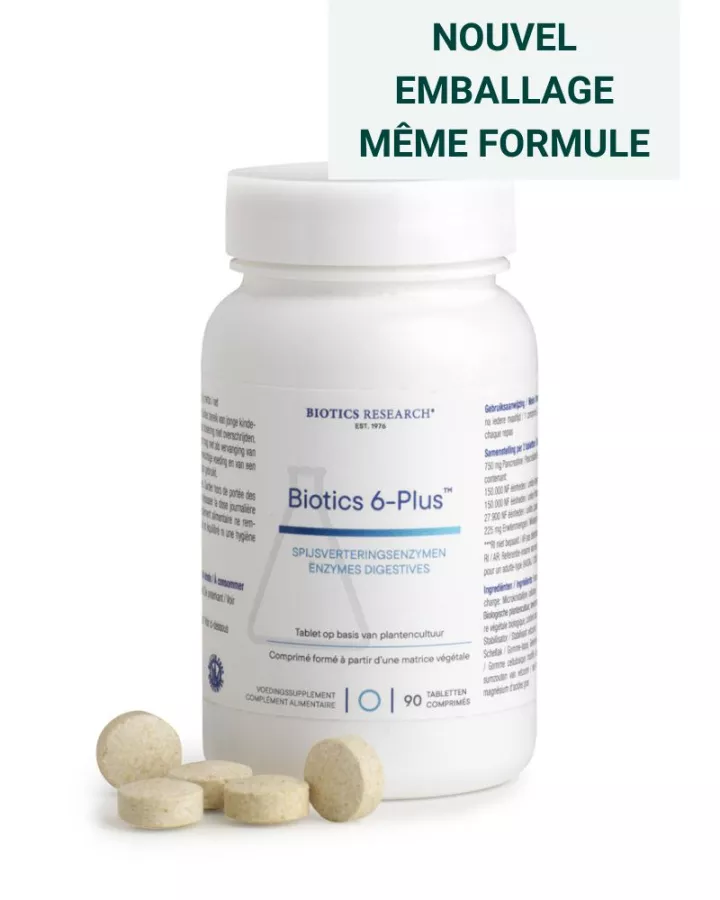BIOTICS 6-PLUS - 90 TAB COMP FR