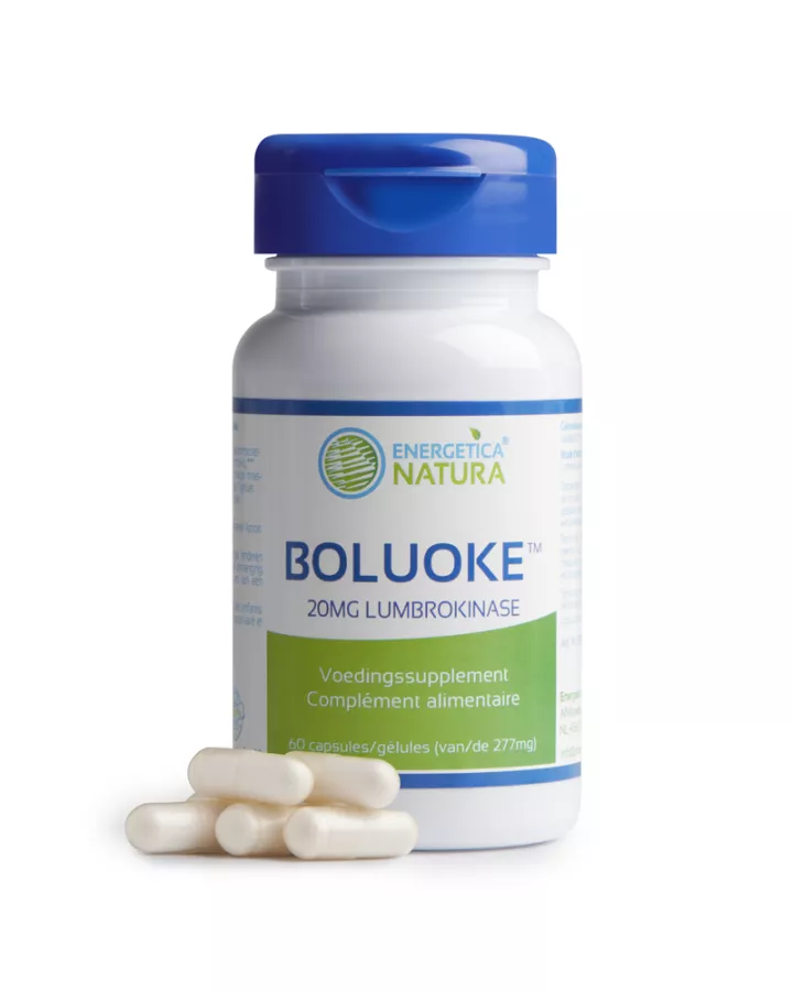 BOLUOKE  20 MG LUMBROKINASE  - 60 CAP GEL - EN0070 - 8718144240498 packshot product