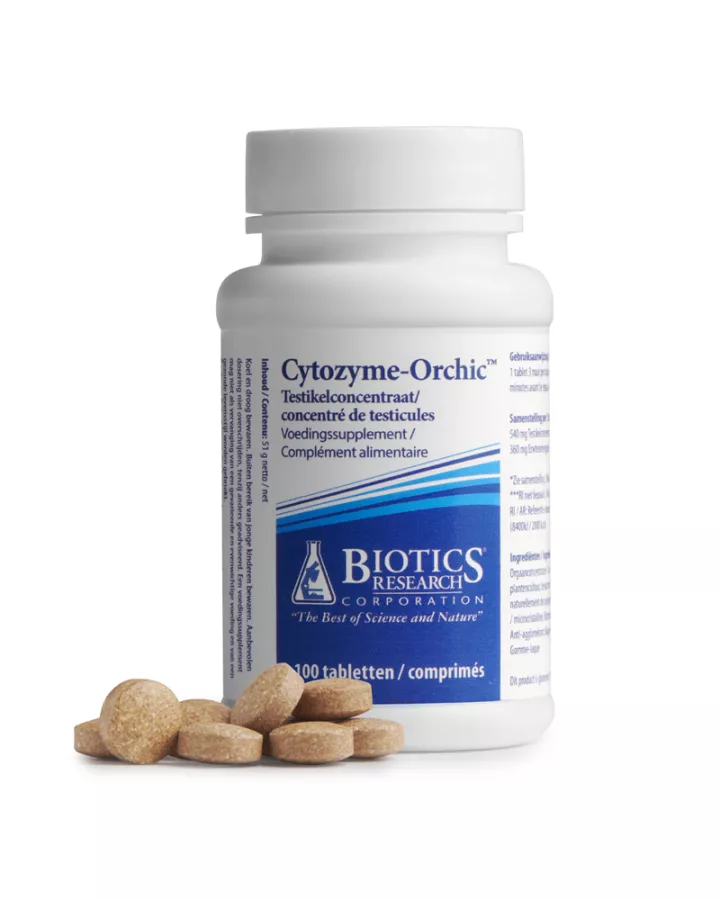 CYTOZYME-ORCHIC - 100 TAB COMP - GL5055 - 0780053001161 packshot product