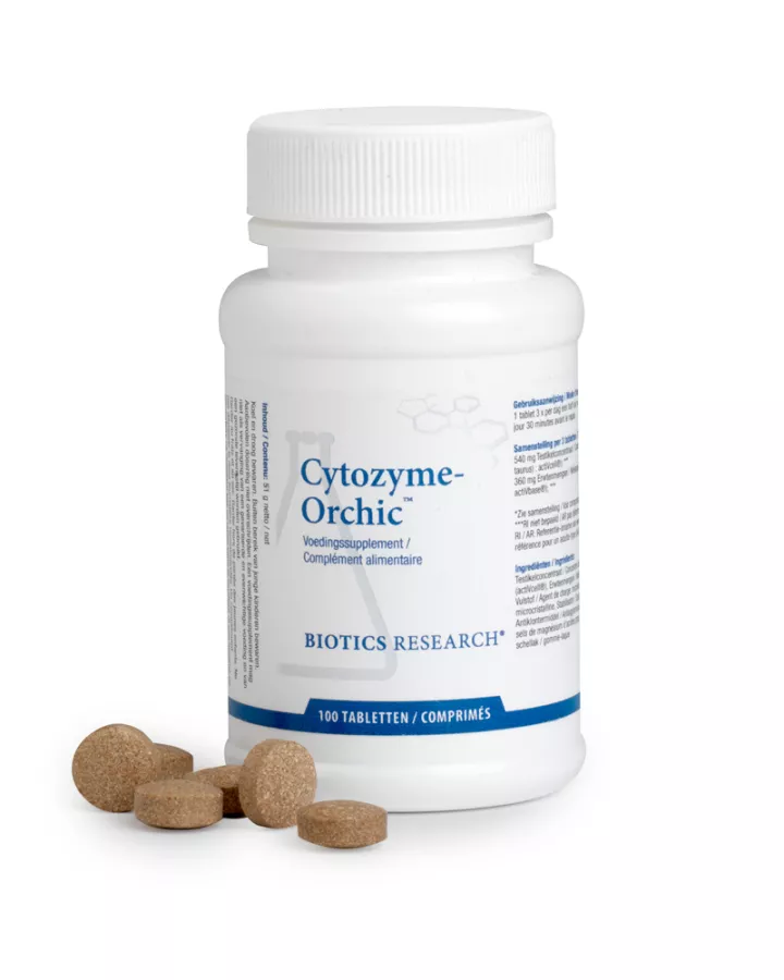 CYTOZYME-ORCHIC - 100 TAB COMP - GL5055 - 0780053033926_pack shot_product