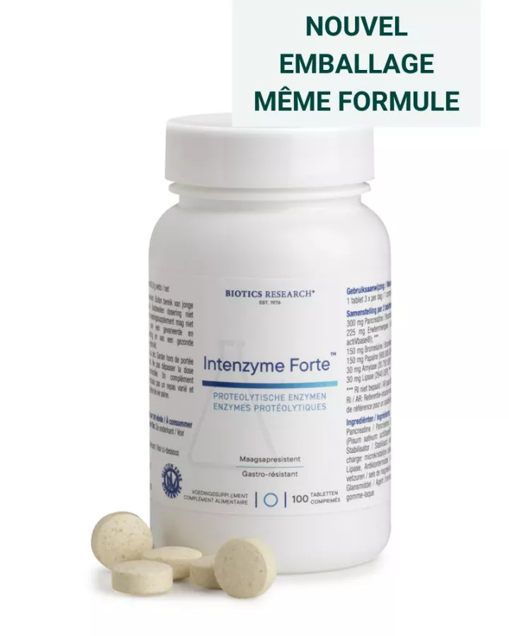 Intenzyme Forte 100tab_FR