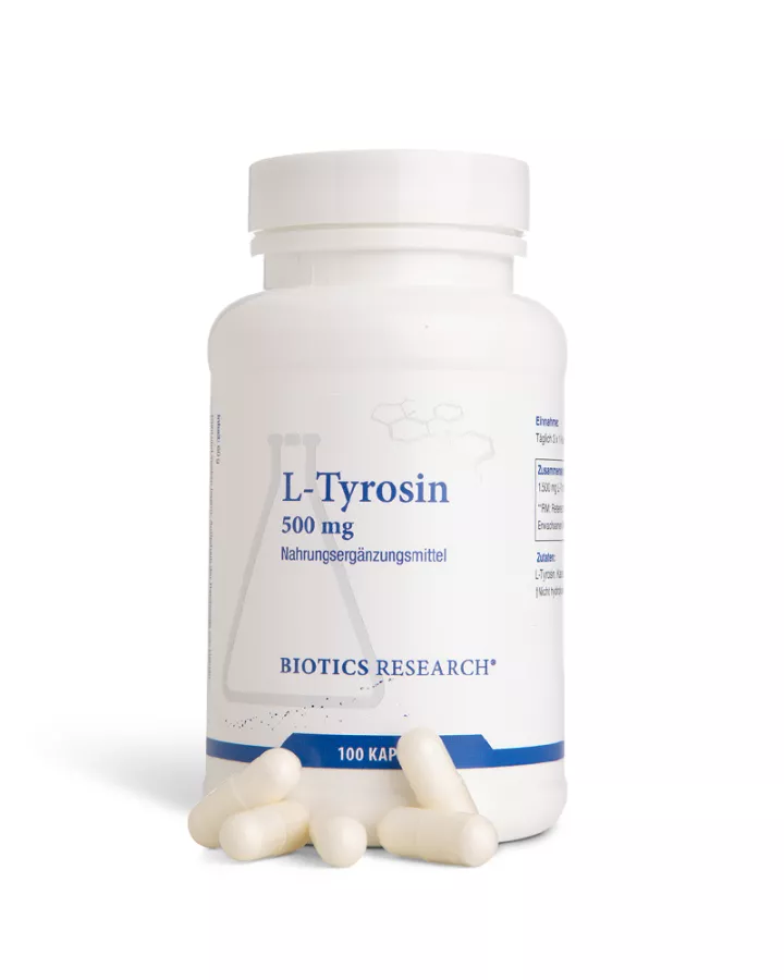 L-TYROSIN HCL (500mg) - 100 KAPSELN - DE3065 - 0780053083013-packshot_product
