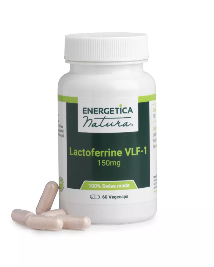 LACTOFERRINE VLF-1 150 MG - 60 VEGECAPS - DE0517 - 08718144241143_pack shot_product