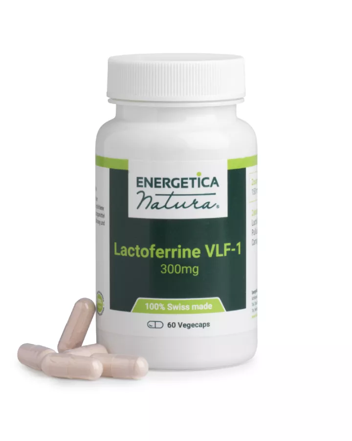 LACTOFERRINE VLF-1 300 MG - 60 VEGECAPS - DE0518 - 08718144241167_pack shot_product