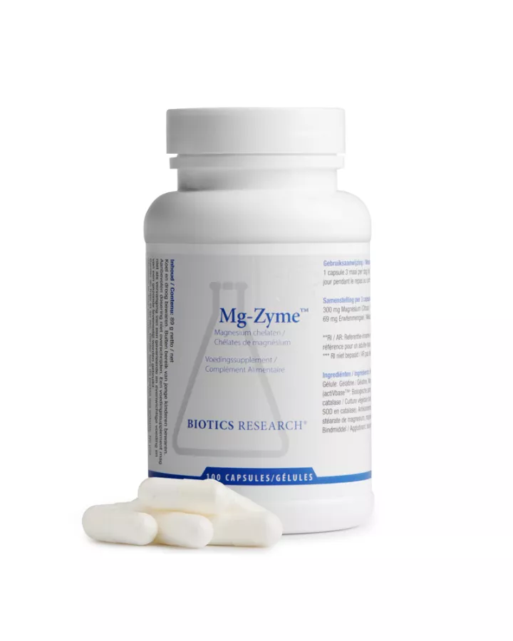 MG-ZYME  100mg  - 100 CAP GEL - MG2430 - 0780053002830 packshot product