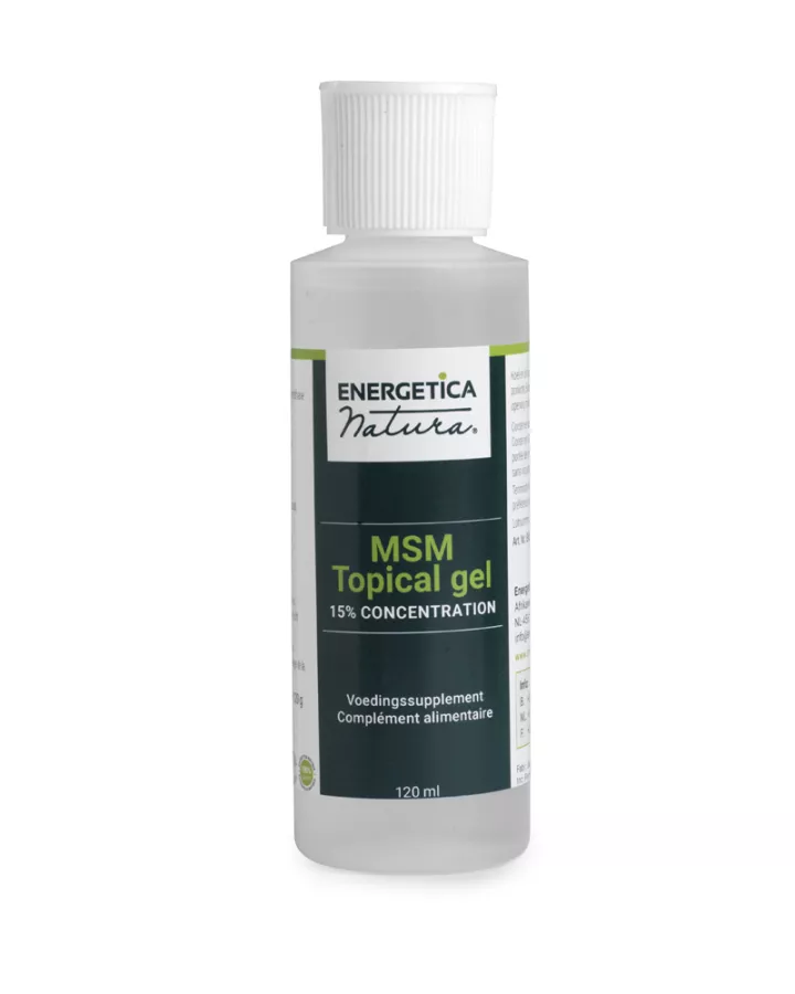 MSM TOPICAL GEL - 120 ML - EN0226 - 8718144240757_pack shot